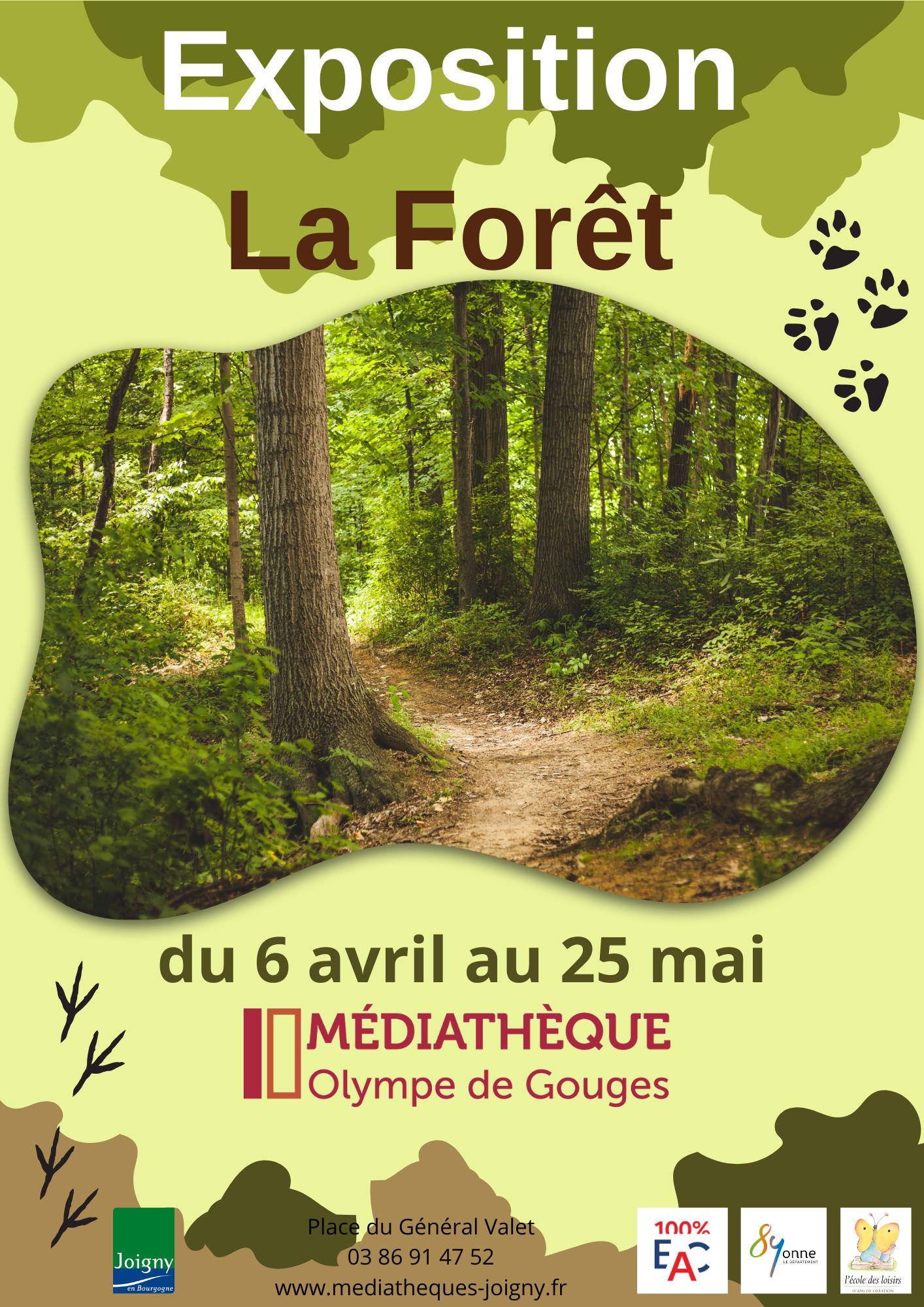 Affiche Expo Forêt 3